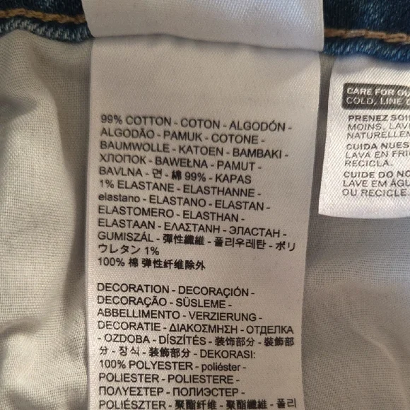 RARE Levi’s Embroidered Floral Poppy Jeans - Straight Leg - Size 29 - BoHo Luxur - Picture 12 of 12